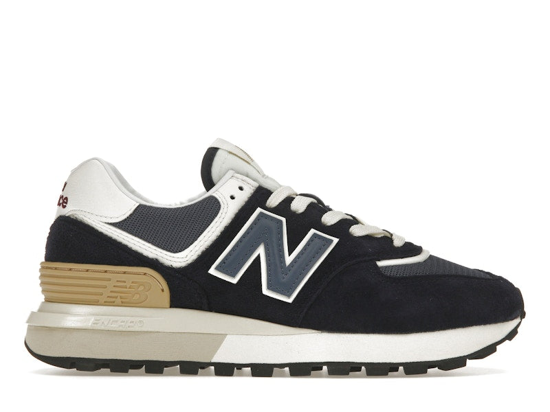 New Balance 574 Navy White Beige
