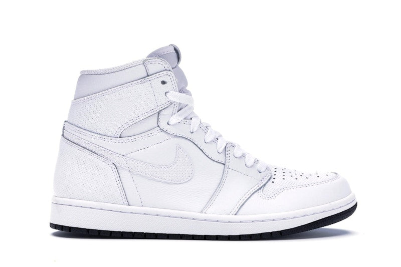 Jordan 1 Retro White Perforated