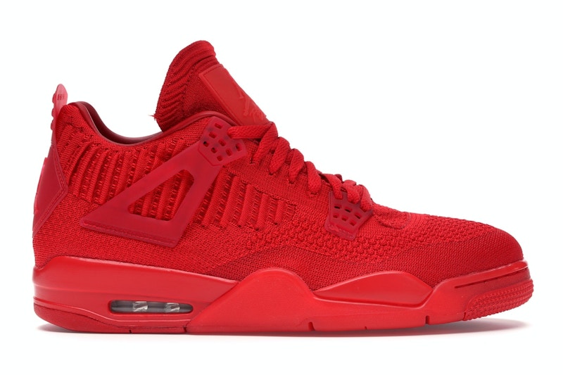 Jordan 4 Retro Flyknit Red