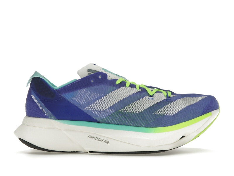 adidas Adizero Adios Pro 3 Cobalt Blue Zero Metalic Lucid Lemon
