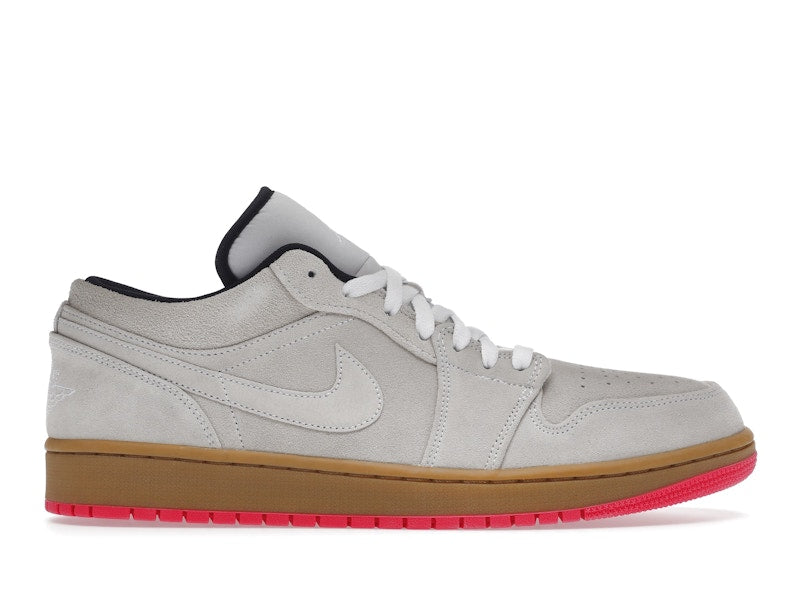 Jordan 1 Low White Gum Hyper Pink