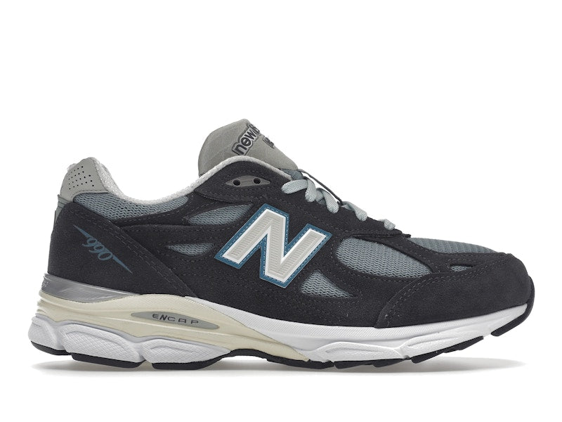 New Balance 990v3 MiUSA Kith Steel Blue