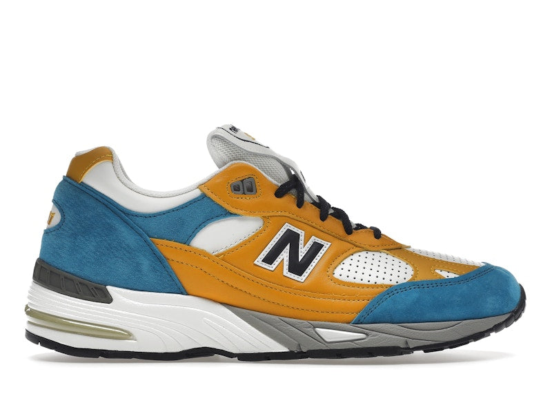 New Balance 991 MiUK SNS Blue Yellow