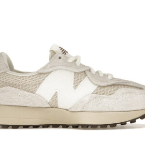 New Balance 327 Cream Brailed
