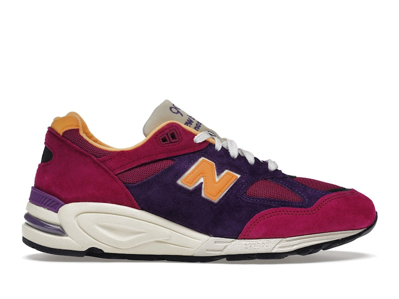 New Balance 990v2 MiUSA Teddy Santis Purple Yellow