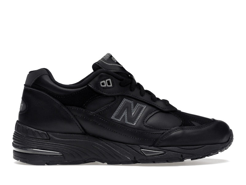 New Balance 991 MiUK Leather Black Grey