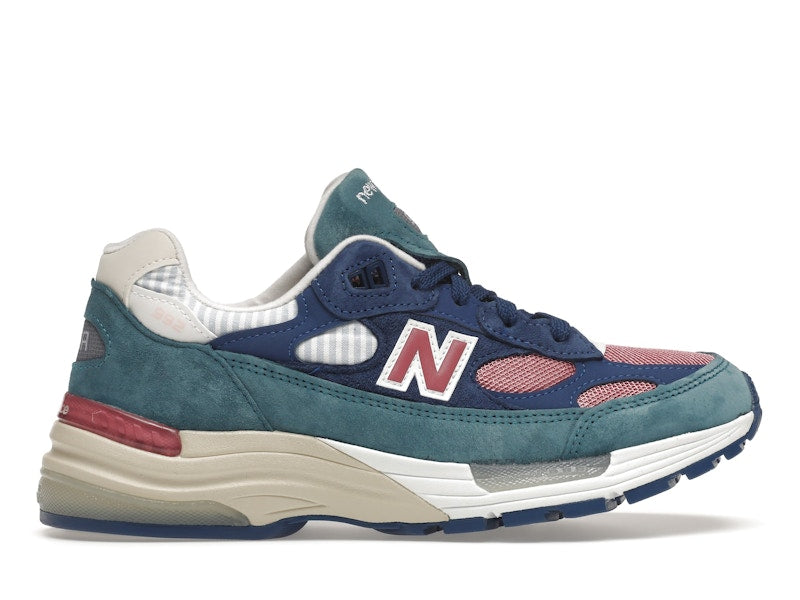 New Balance 992 Blue Teal Rose