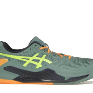 ASICS Gel-Resolution 9 Padel Celadon Safety Yellow