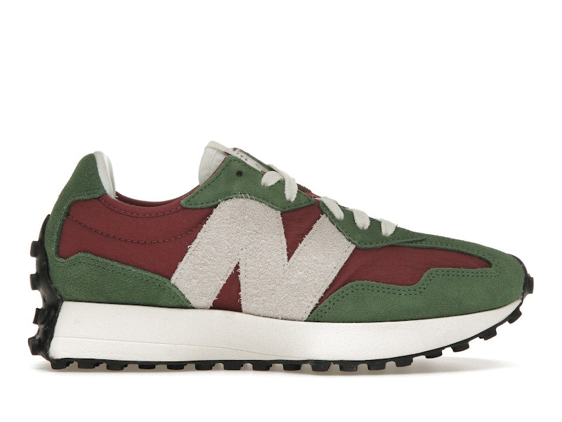 New Balance 327 Dark Green Red