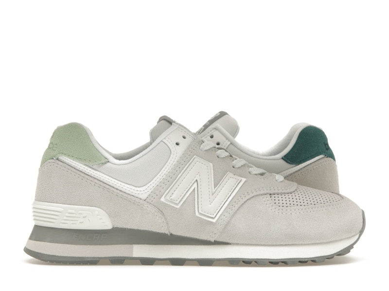 New Balance 574 Light Grey Mint Green (Women's)