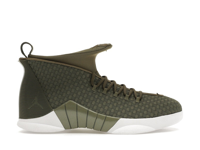 Jordan 15 Retro PSNY Woven Olive