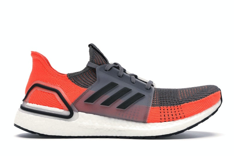 adidas Ultra Boost 2019 Grey Four Hi Res Coral
