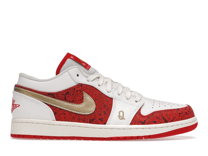 Jordan 1 Low Spades Men's - DJ5185-100 - US