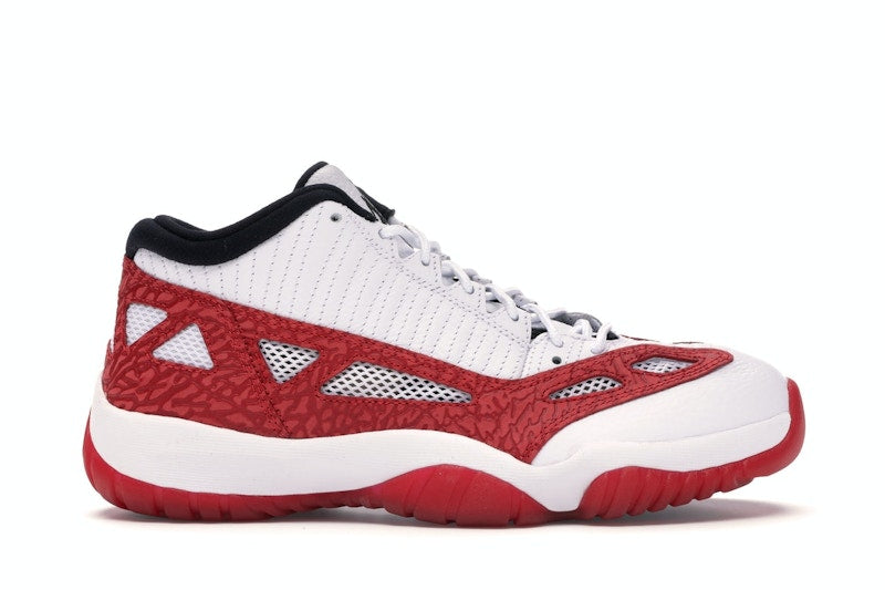 Jordan 11 Retro Low IE White Gym Red