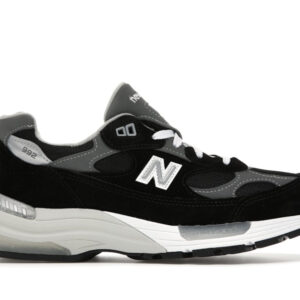 New Balance 992 Black Grey Suede