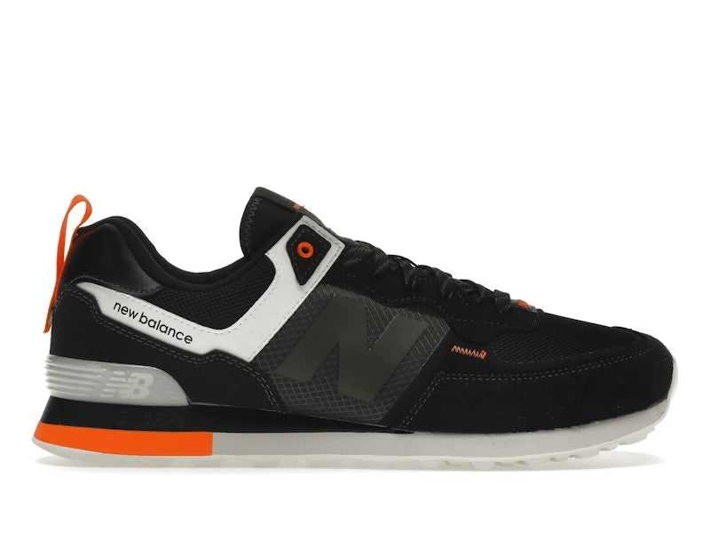 New Balance 574 Black Red Grey