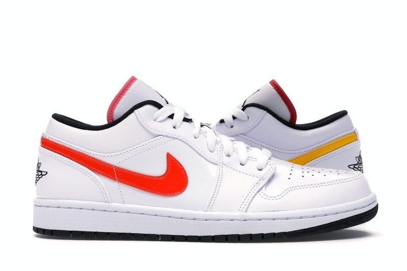 Jordan 1 Low White Multi-Color