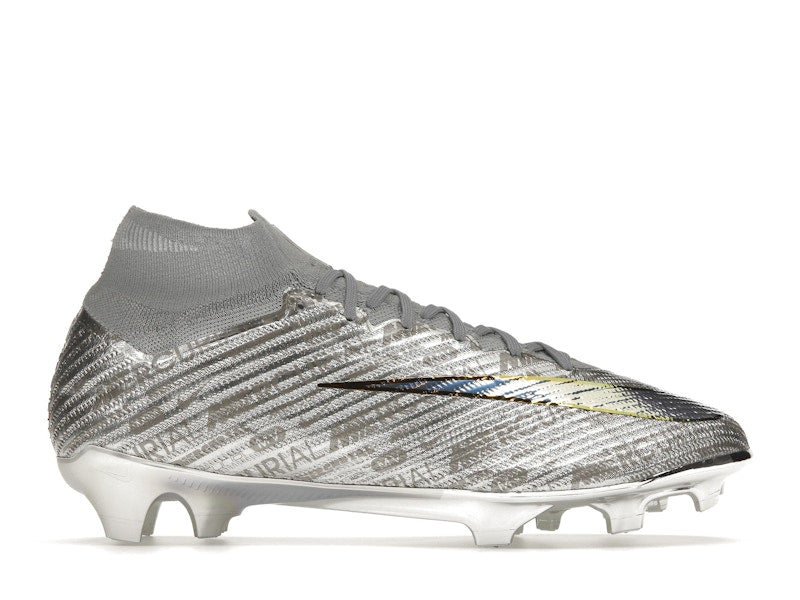 Nike Zoom Mercurial Superfly 9 Elite XXV SE FG Metallic Silver