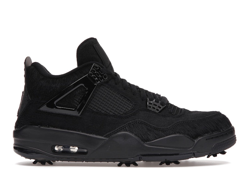 Jordan 4 Retro Golf Black Cat Pony Hair