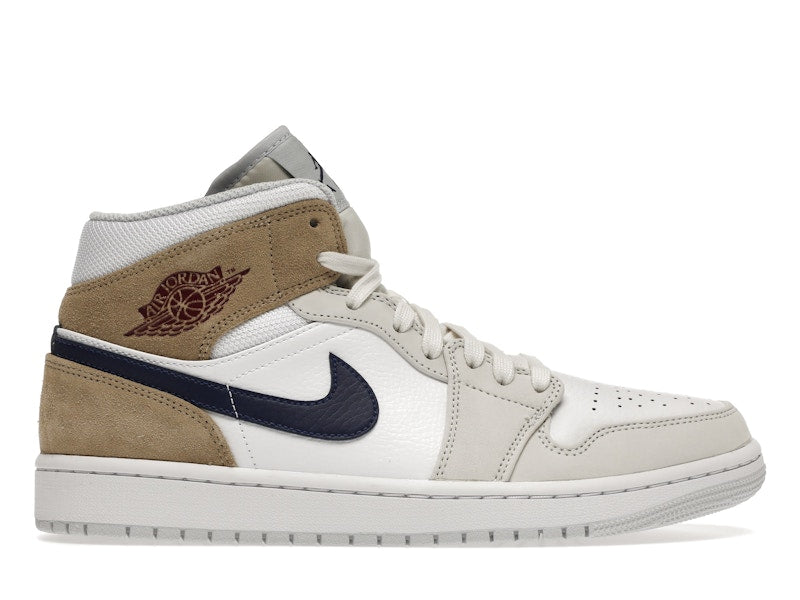 Air Jordan 1 Mid Tan Suede Men's - DO6726-100 - US
