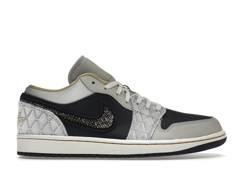 Jordan 1 Low Beaded Swoosh Men's - DV1762-001 - US