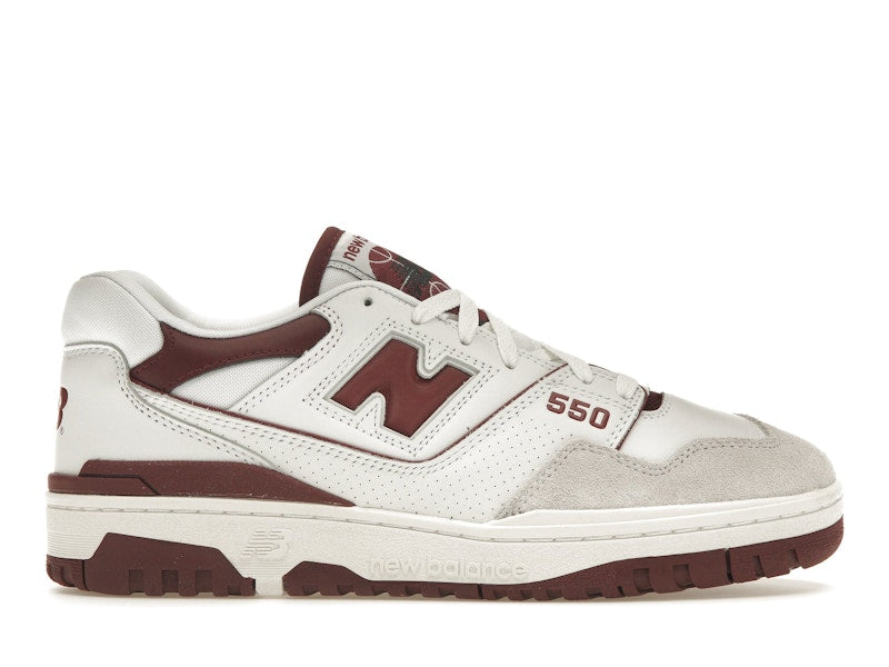 New Balance 550 Sea Salt Burgundy