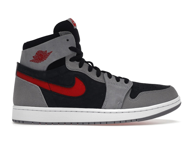Jordan 1 High Zoom Air CMFT 2 Black Fire Red Cement