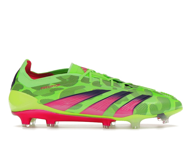 adidas Predator Elite Generation Pred FG Team Solar Green Team Shock Pink Lucid Lemon