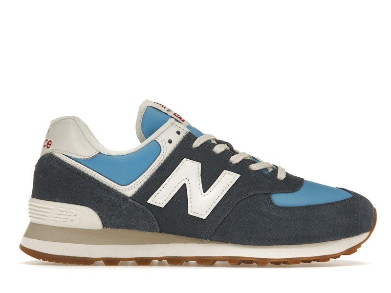 New Balance 574 Blue White Gum