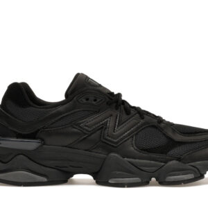 New Balance 9060 Triple Black Leather
