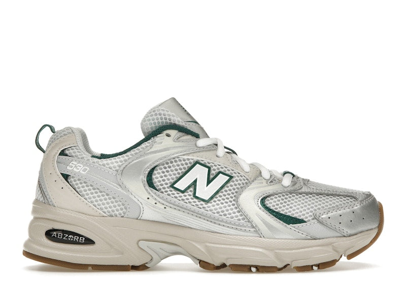 New Balance 530 ASOS Exclusive White Silver Green Gum