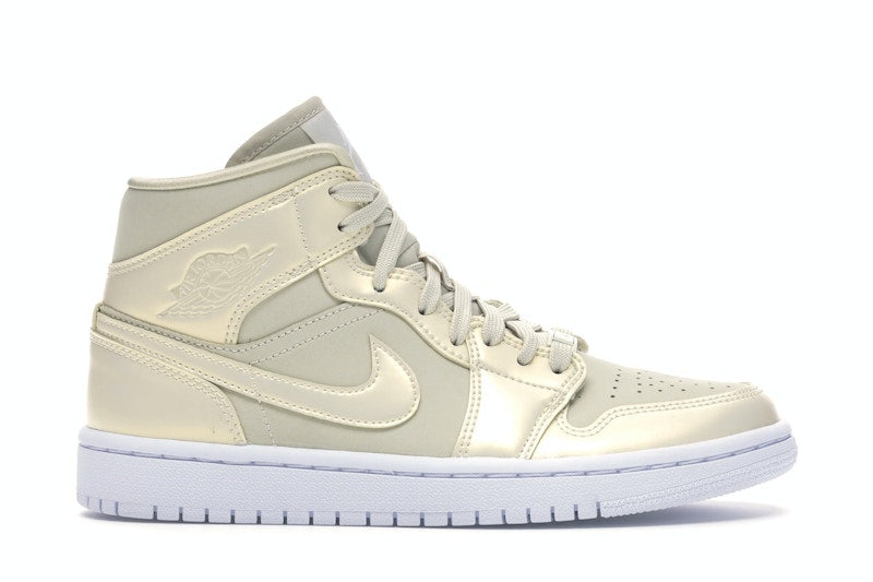 Jordan 1 Mid Goose Feather Yellow (Women's)