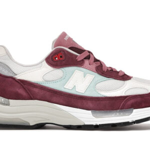 New Balance 992 Kith Kithmas Burgundy White