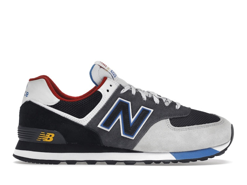 New Balance 574 Black Grey Royal