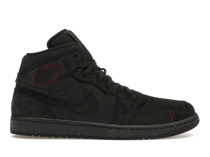 Jordan 1 Mid SE Craft Dark Smoke Red Men's - FD8634-001