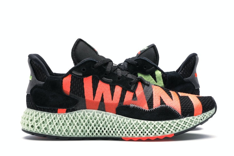adidas ZX 4000 4D I Want I Can Black
