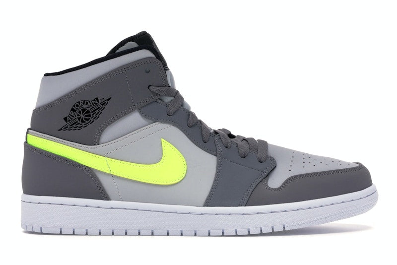 Jordan 1 Mid Gunsmoke Volt