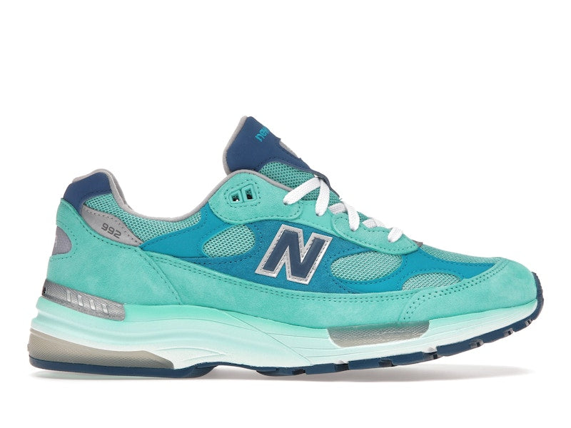 New Balance 992 MiUSA Blue Silver Metallic