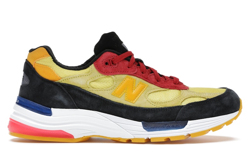 New Balance 992 Yellow Red