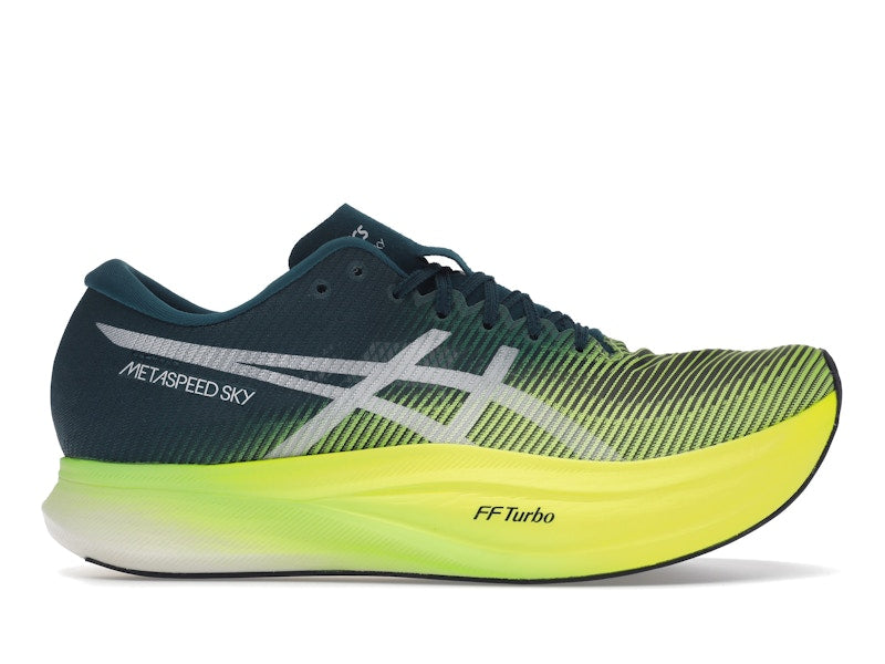 ASICS Metaspeed Sky+ Velvet Pine Safety Yellow Men's - 1013A115-300