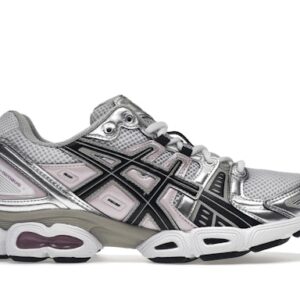 ASICS Gel-Nimbus 9 White Black Light Pink (Women's) - Image 3