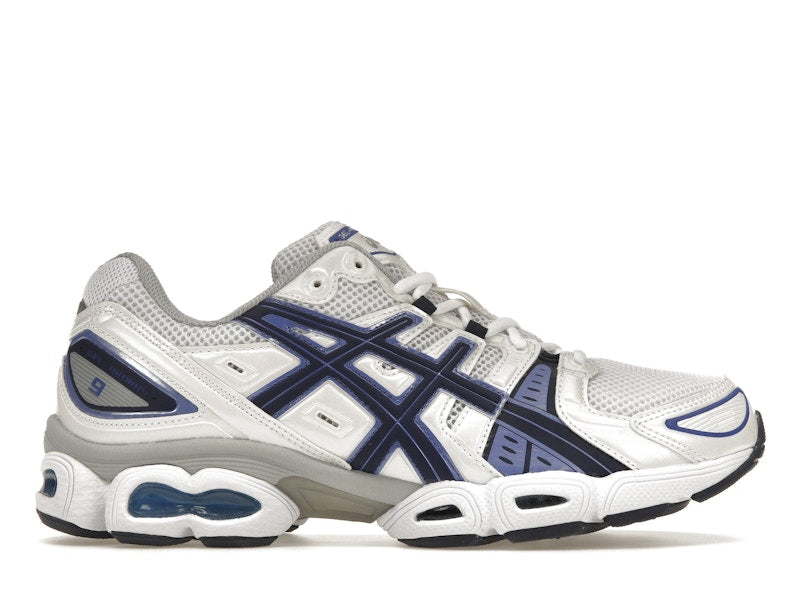 ASICS Gel-Nimbus 9 White Indigo Blue - 1201A424-103 - US