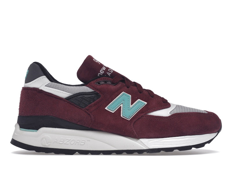 New Balance 998 Burgundy Chalk