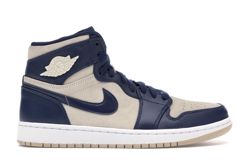 Jordan 1 Retro Premium Midnight Navy Light Cream (Women's)