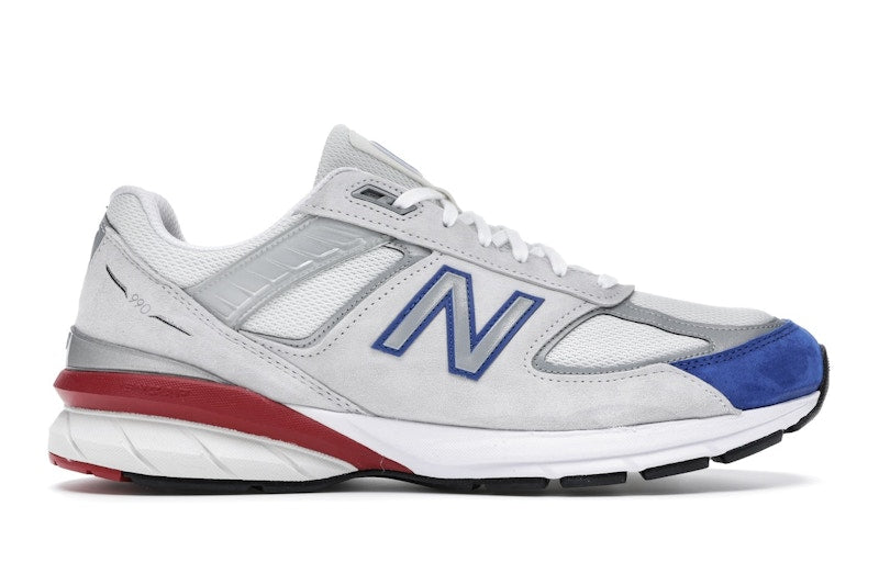 New Balance 990v5 Grey Royal Red
