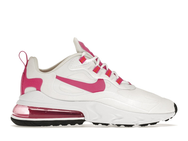 Nike Air Max 270 React White Fire Pink (Women's)