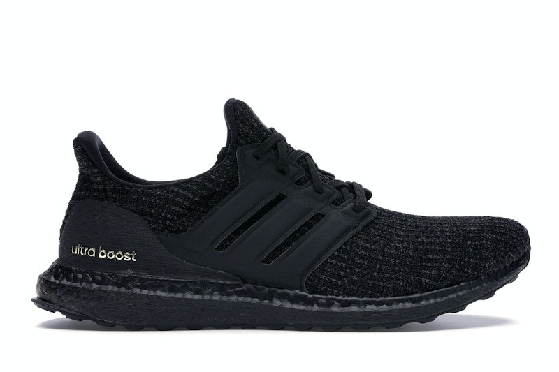 adidas Ultra Boost 4.0 Triple Black Gold (Women's)