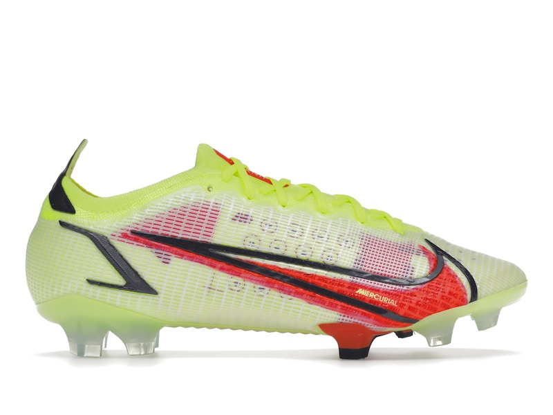 Nike Mercurial Vapor 14 Elite FG Volt Black Bright Crimson