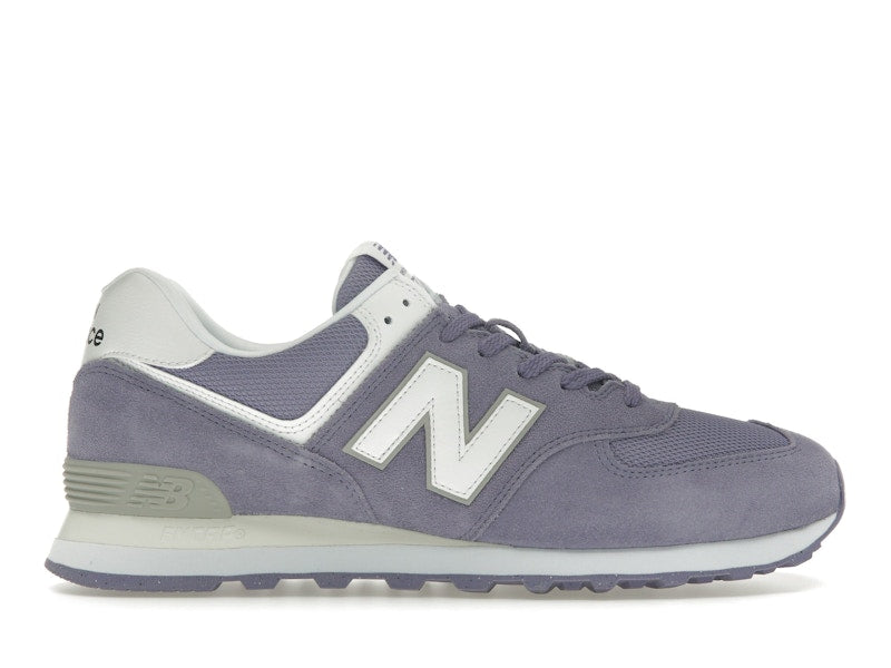 New Balance 574 Violet White