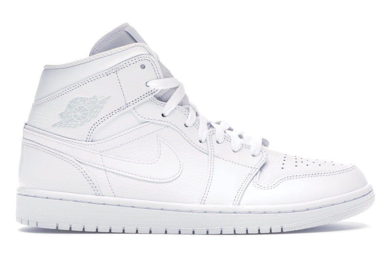 Jordan 1 Mid Triple White (2018)